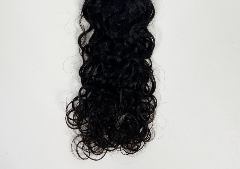 Photo de Rosa Hair Brazilian Natural Wave More Wave Hair Bundles Natural Color 1B 100% Human Hair Extensions