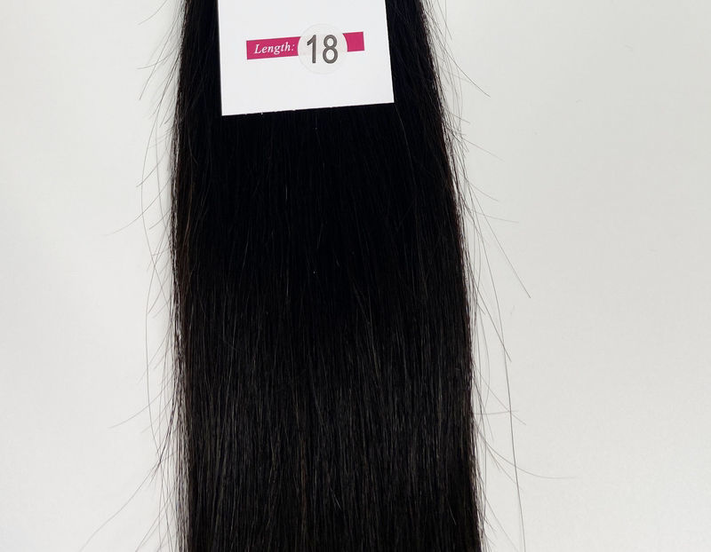 Photo de Rosa Hair Brazilian Straight Hair Bundles 100% Human Hair Extensions Weave Virgin Natural Color Products